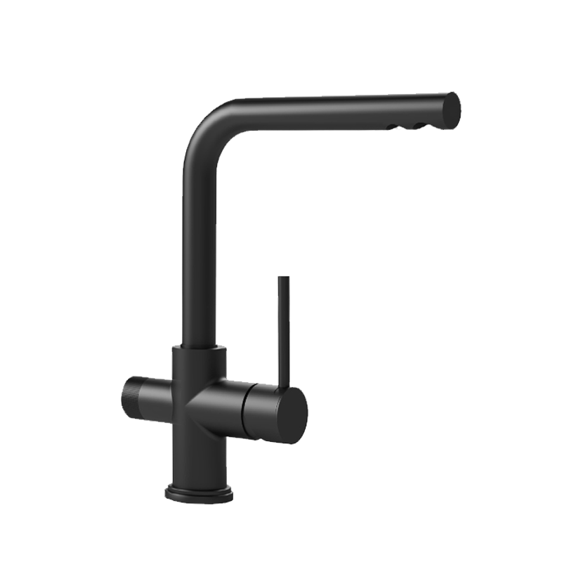 Μπαταρία κουζίνας Line Black matt - 3 Way 02080 - Modea