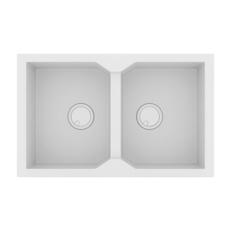 Νεροχύτης γρανίτη Bianco Sanitec - Ultra Granite 806 79x50