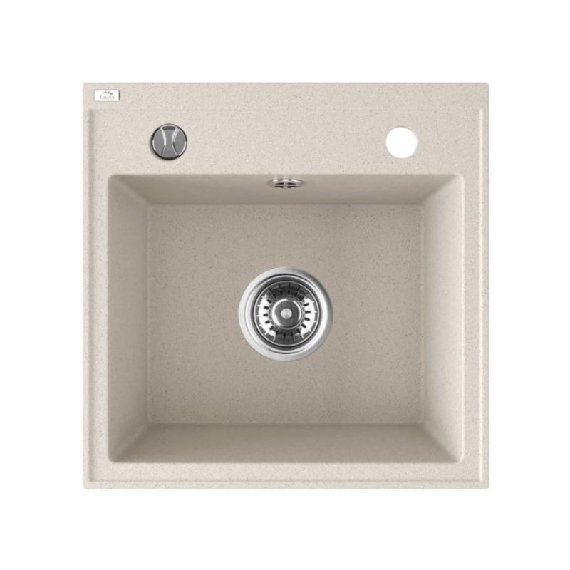 Νεροχύτης γρανίτη Beige Trzynastka 44x44 - Laveo
