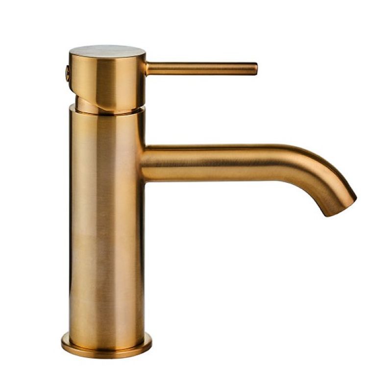 Μπαταρία νιπτήρος Brushed gold Etna Minimal 07010 - Modea