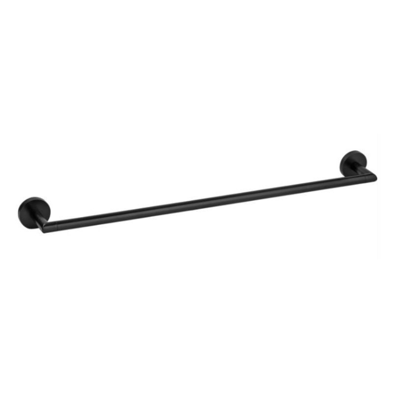 Πετσετοθήκη μονή Black matt Loft 40/60cm - Bronze art