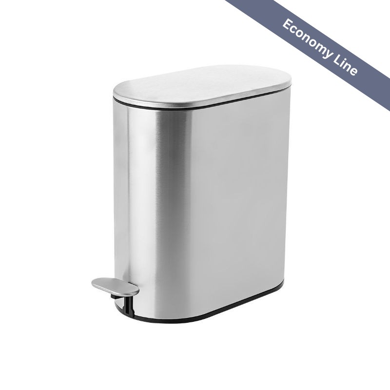 Χαρτοδοχείο Slim 5lt Inox - Estia
