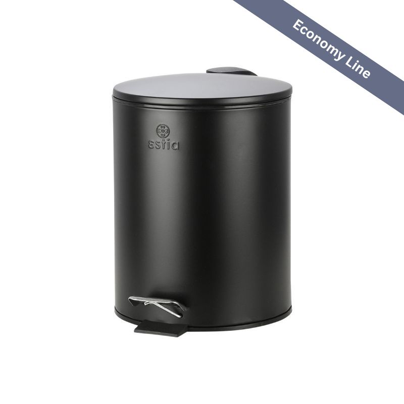 Χαρτοδοχείο Classic 5lt Black - Estia