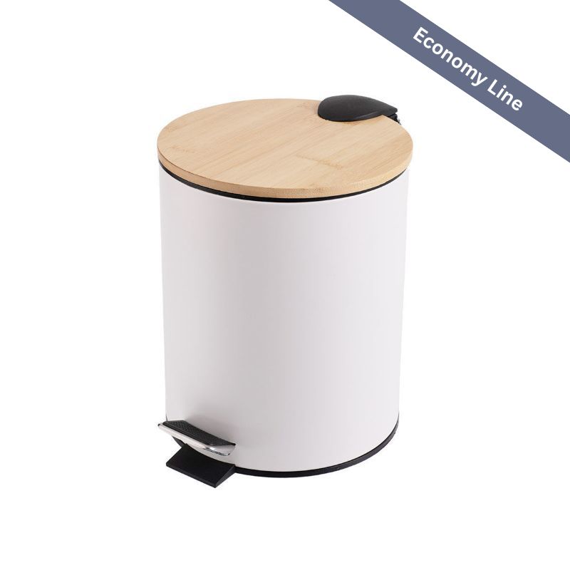 Χαρτοδοχείο Bamboo 5lt White - Estia