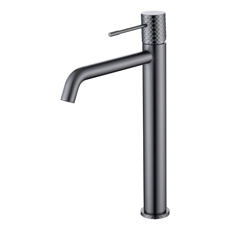 Μπαταρία νιπτήρος ψηλή Gun metal PVD Genova - Imex