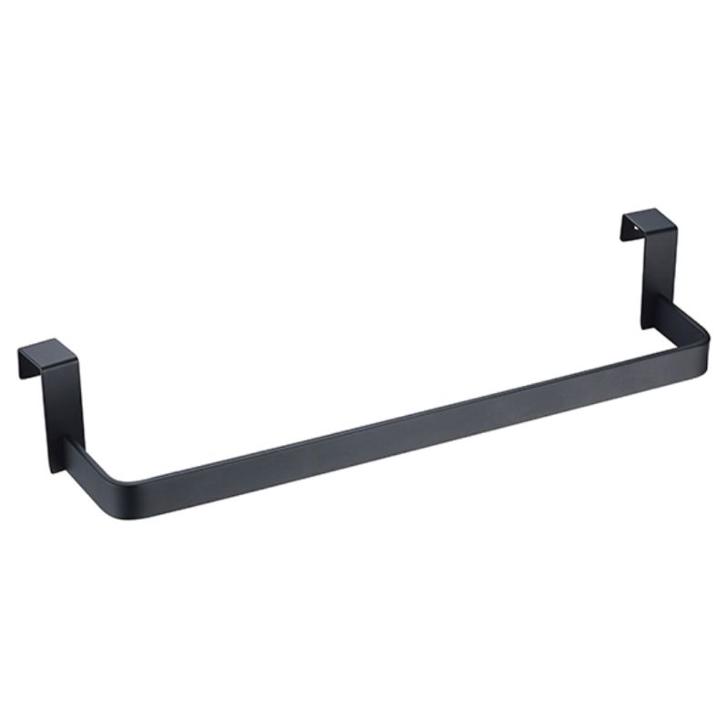 Κρεμαστή βέργα πετσέτας Black matt 35cm - Imex