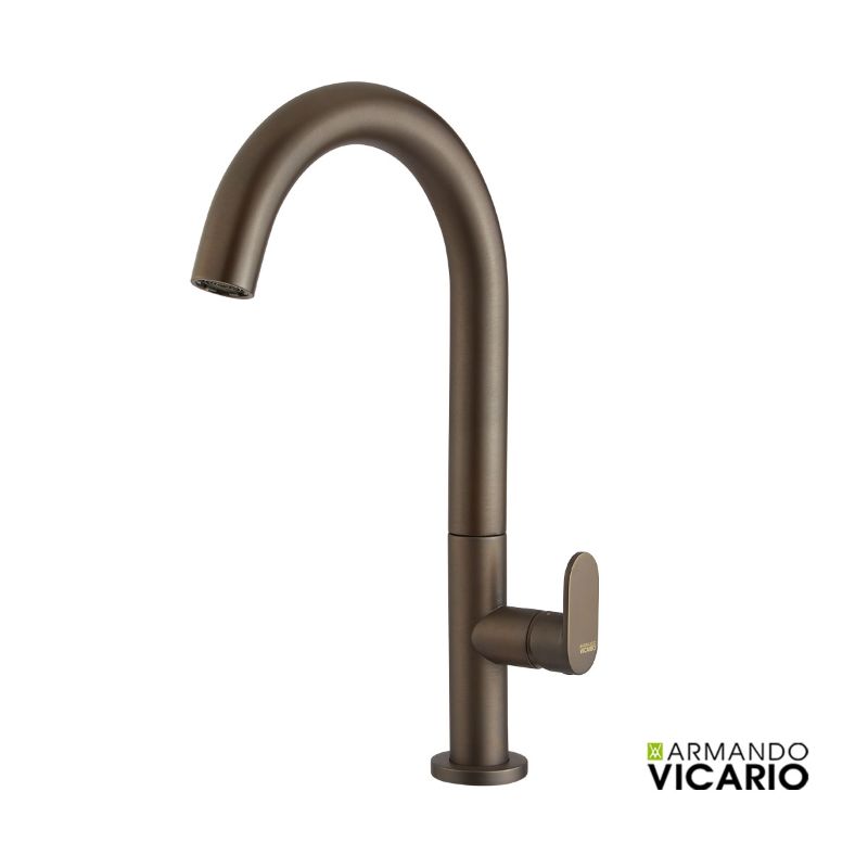 Μπαταρία νιπτήρος ψηλή Tuscany brass Slim - Vicario