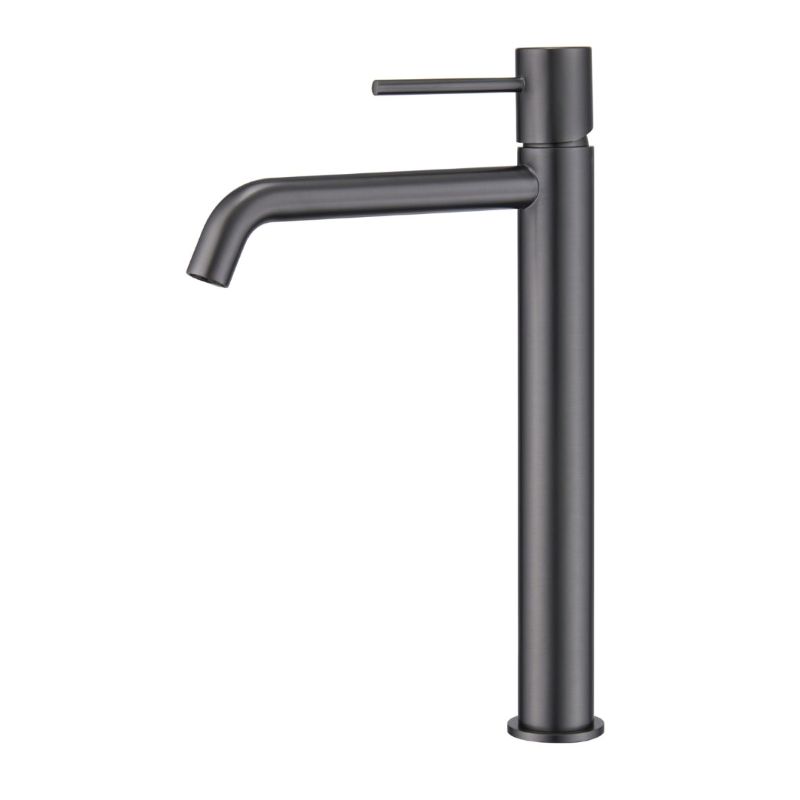 Μπαταρία νιπτήρος ψηλή Gun metal PVD Monza - Imex