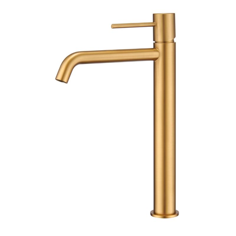 Μπαταρία νιπτήρος ψηλή Gold matt PVD Monza - Imex