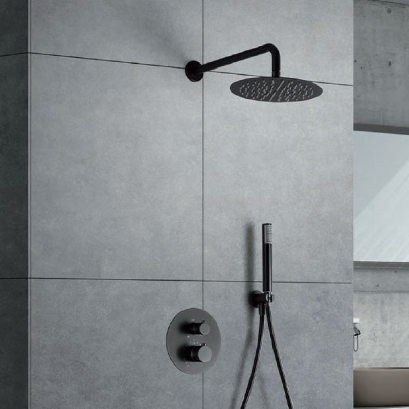 Εντοιχισμένο πλήρες σετ ντουζιέρας θερμοστατικό Imex Line