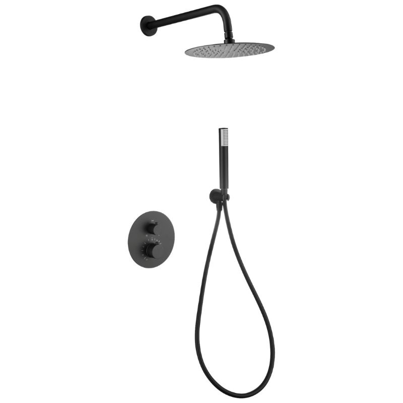 Εντοιχισμένο πλήρες σετ ντουζιέρας θερμοστατικό Imex Genova