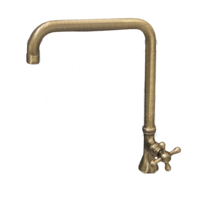 Κάνουλα μονή πάγκου bronze