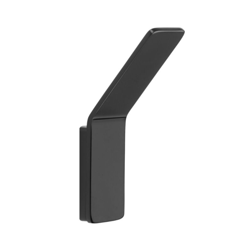 Μονό άγκιστρο Black matt Shelfy - Bronze art