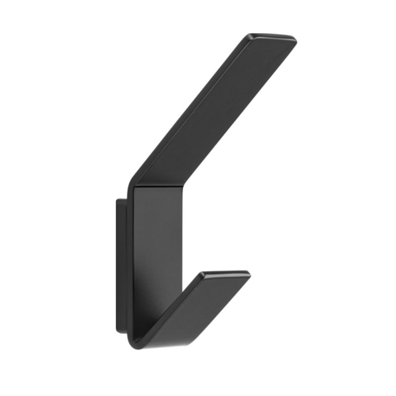 Διπλό άγκιστρο Black matt Shelfy - Bronze art