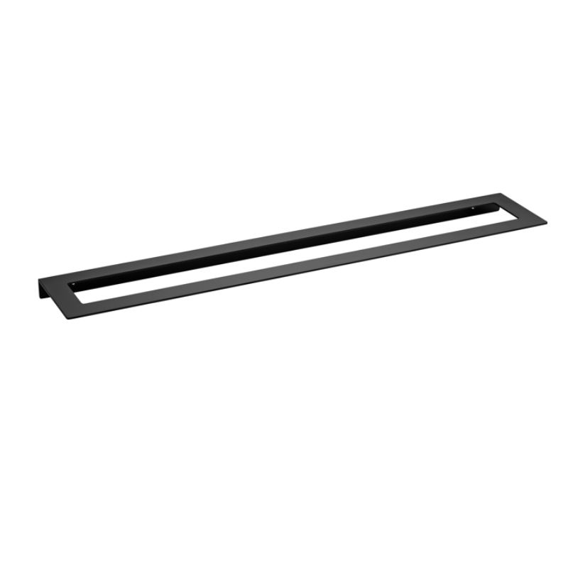 Πετσετοθήκη  μονή Black matt 60cm Shelfy - Bronze art