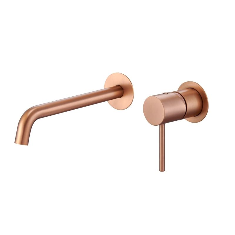 Εντοιχισμένη μπαταρία νιπτήρος Copper PVD Monza - Imex
