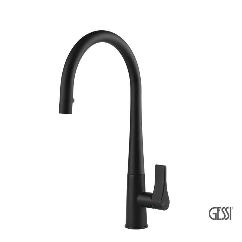 Μπαταρία κουζίνας Proton Black matt - Gessi