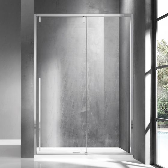 Συρόμενο κρύσταλλο Santorini Chrome - Karag