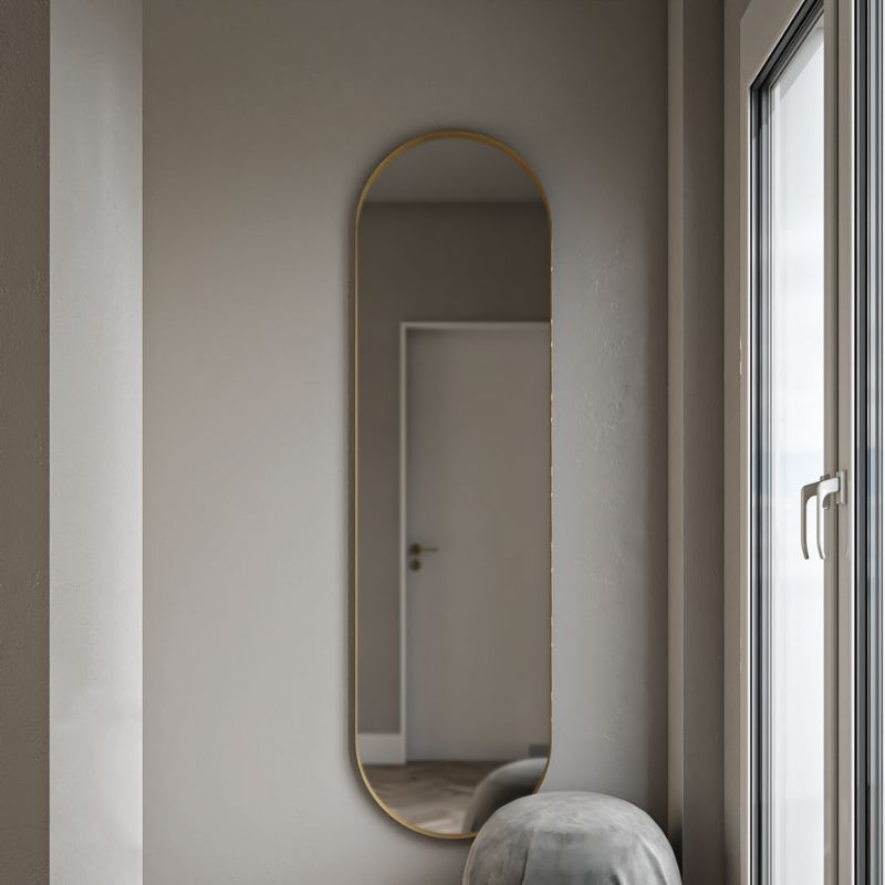 Καθρέπτης Iron Semi Oval Full length - Project mirrors