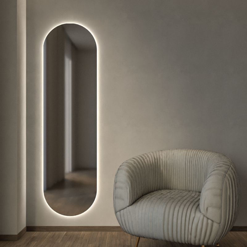 Καθρέπτης Semi Oval Full length - Project mirrors