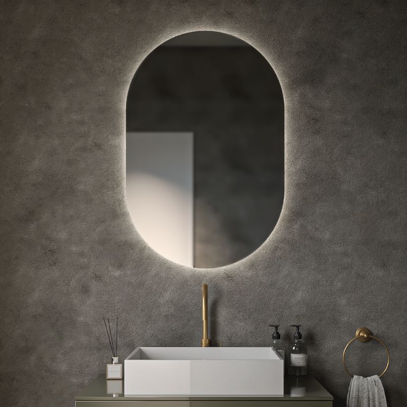 Καθρέπτης Semi Oval - Project mirrors