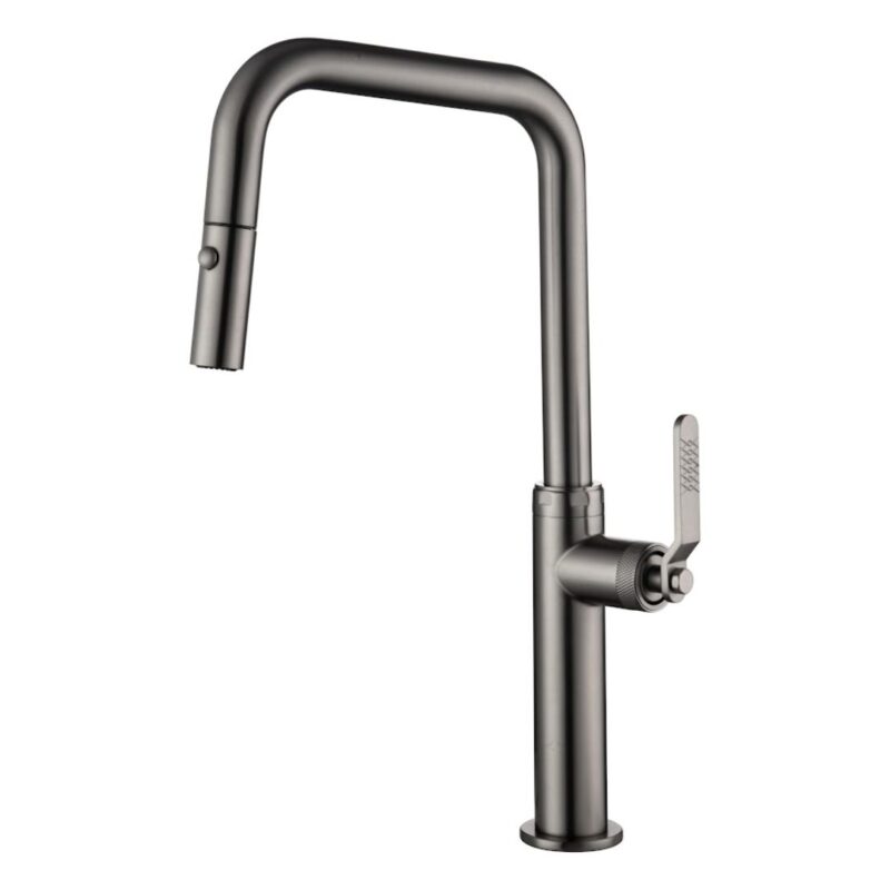 Μπαταρία κουζίνας Niza Gun metal PVD - Imex