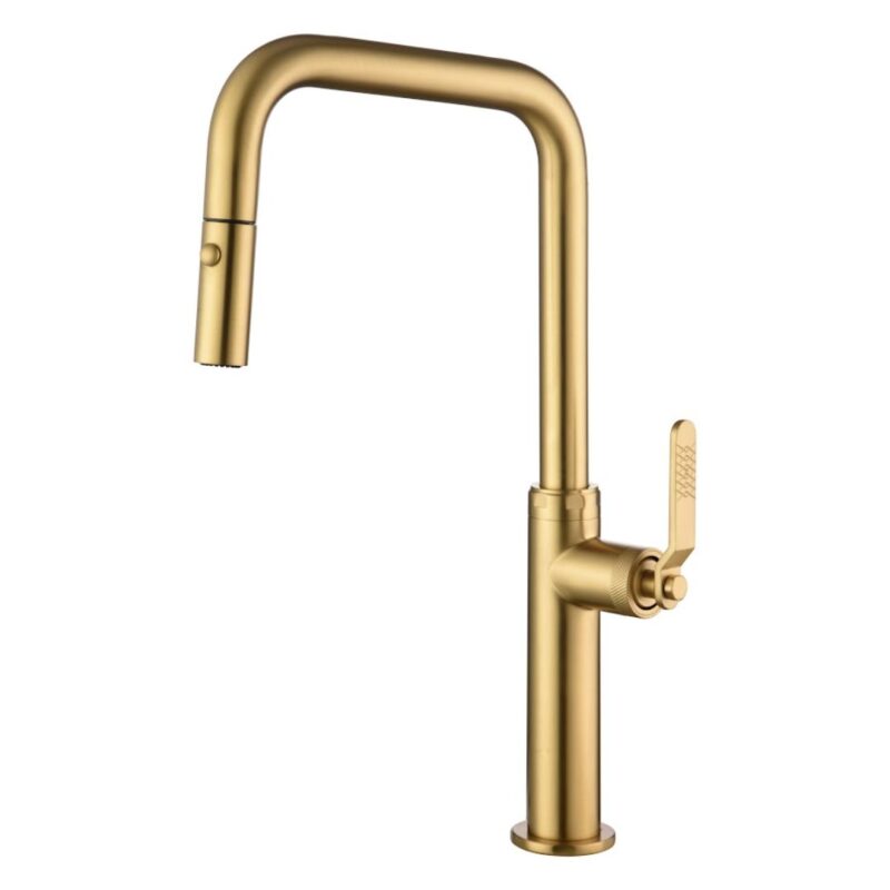 Μπαταρία κουζίνας Niza Gold matt PVD - Imex
