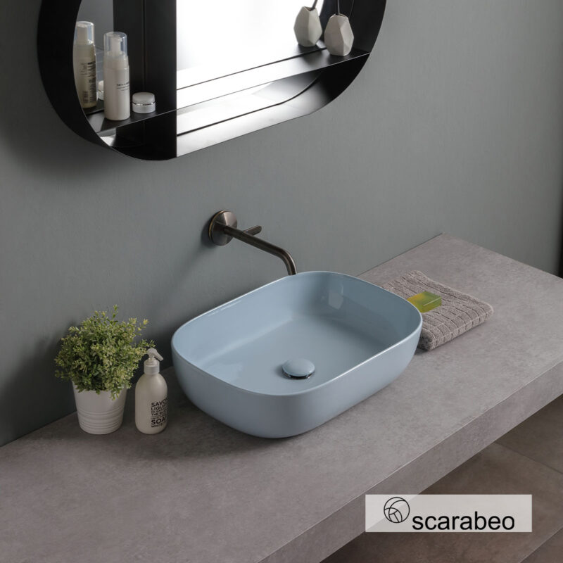 Νιπτήρας Glam 56x39 Air glossy - Scarabeo