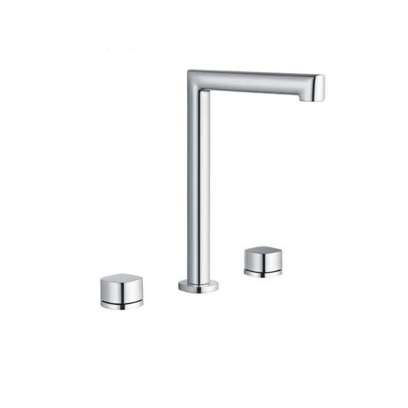 Μπαταρία νιπτήρος ψηλή 3 οπών Chrome Toscana - Imex