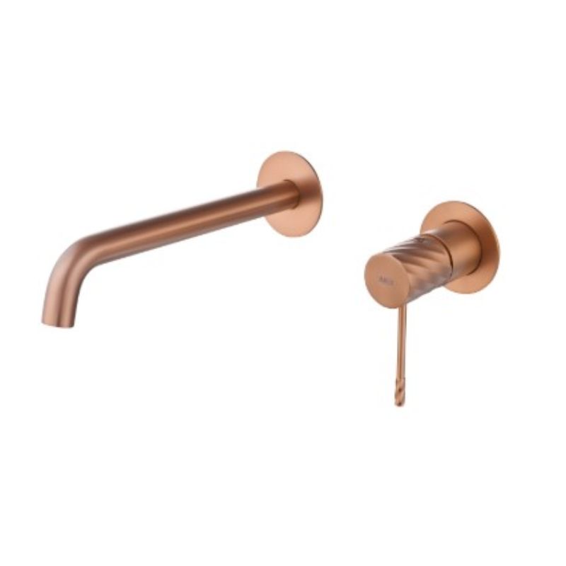 Εντοιχισμένη μπαταρία νιπτήρος Copper PVD Bless - Imex