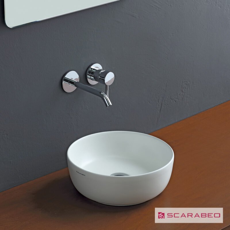 Νιπτήρας Glam Φ33 White matt - Scarabeo