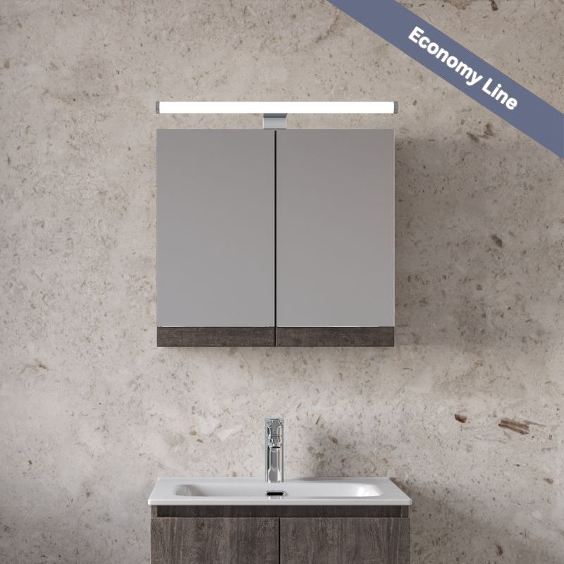 Κρυφοντούλαπο μπάνιου Brown 60cm - Royal Bath