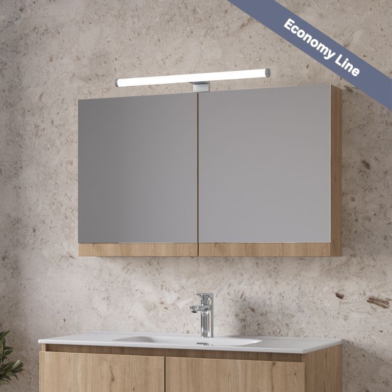 Κρυφοντούλαπο μπάνιου Walnut 100cm - Royal Bath