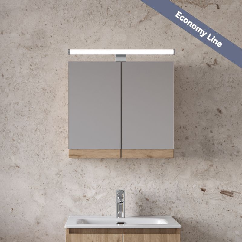 Κρυφοντούλαπο μπάνιου Walnut 60cm - Royal Bath