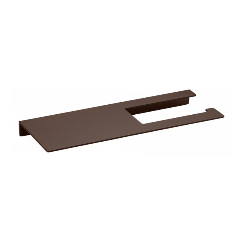 Χαρτοθήκη με ράφι Shelfy - Bronze art