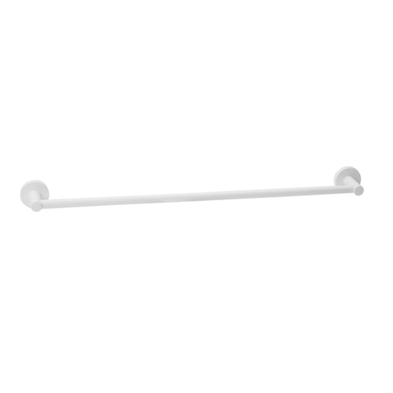 Πετσετοθήκη μονή White matt Fairmont 40/60cm - Bronze art