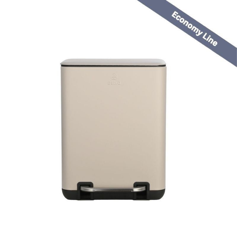Χαρτοδοχείο Cubic 6lt Taupe - Estia